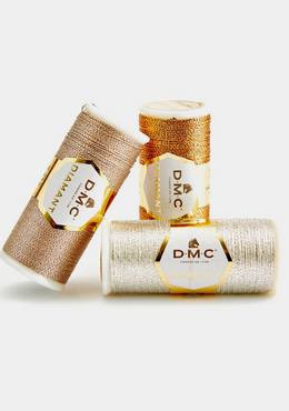 DMC Diamant metallic threads
